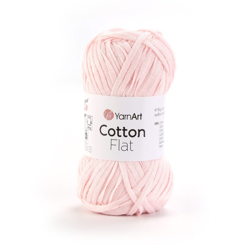 YarnArt Cotton Flat - Açık Pembe-6716