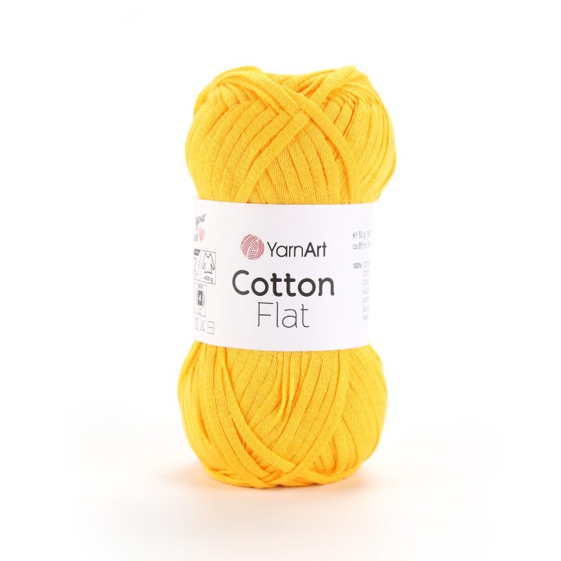 YarnArt Cotton Flat - Sarı-6718