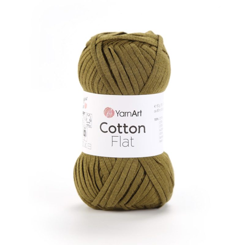 YarnArt Cotton Flat - Asker Yeşili-6731