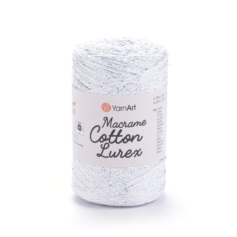 YarnArt Macrame Cotton Lurex