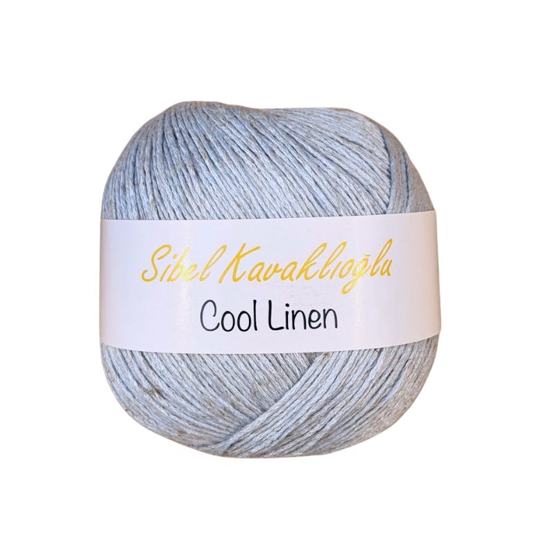 Sibel Kavaklıoğlu Cool Linen - 03-Buz Mavi