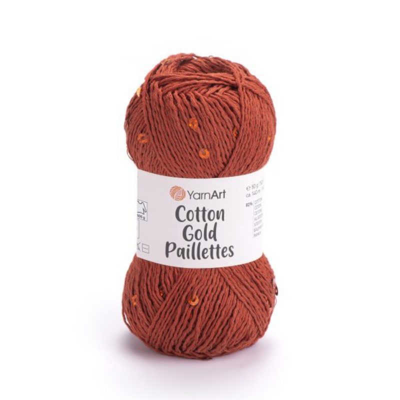 YarnArt Cotton Gold Paillettes - 7117