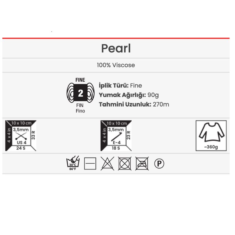 YarnArt Pearl